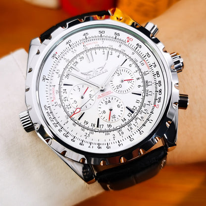 Men's Watch - 's Pilot Automatic Mechanical Multifunctional Sub-Dials, Week & 24H - product detail view 10