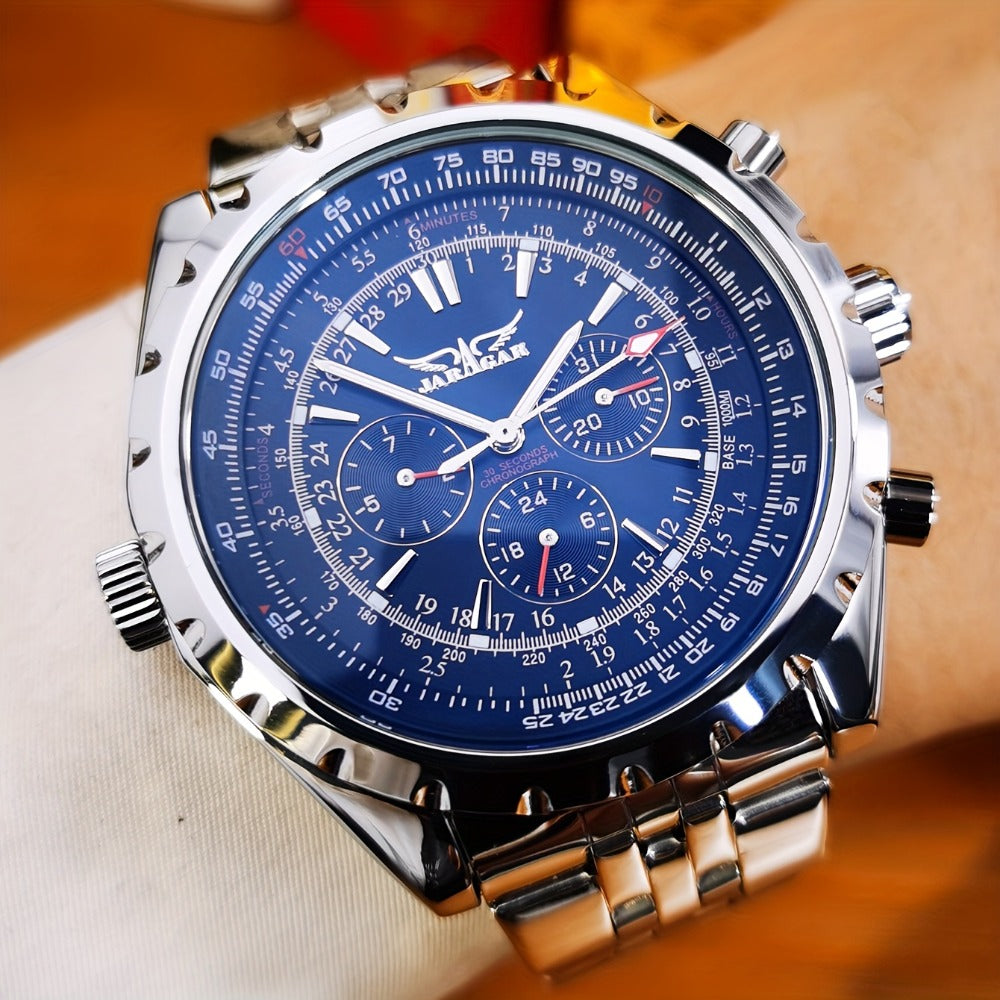 Men's Watch - 's Pilot Automatic Mechanical Multifunctional Sub-Dials, Week & 24H - product detail view 11