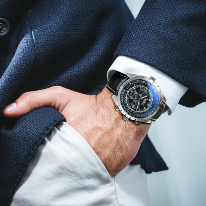 Men's Watch - 's Pilot Automatic Mechanical Multifunctional Sub-Dials, Week & 24H - product detail view 13