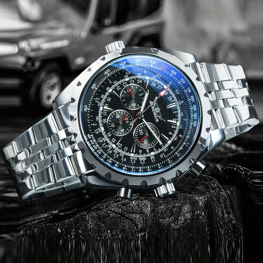 Men's Watch - 's Pilot Automatic Mechanical Multifunctional Sub-Dials, Week & 24H - product detail view 16