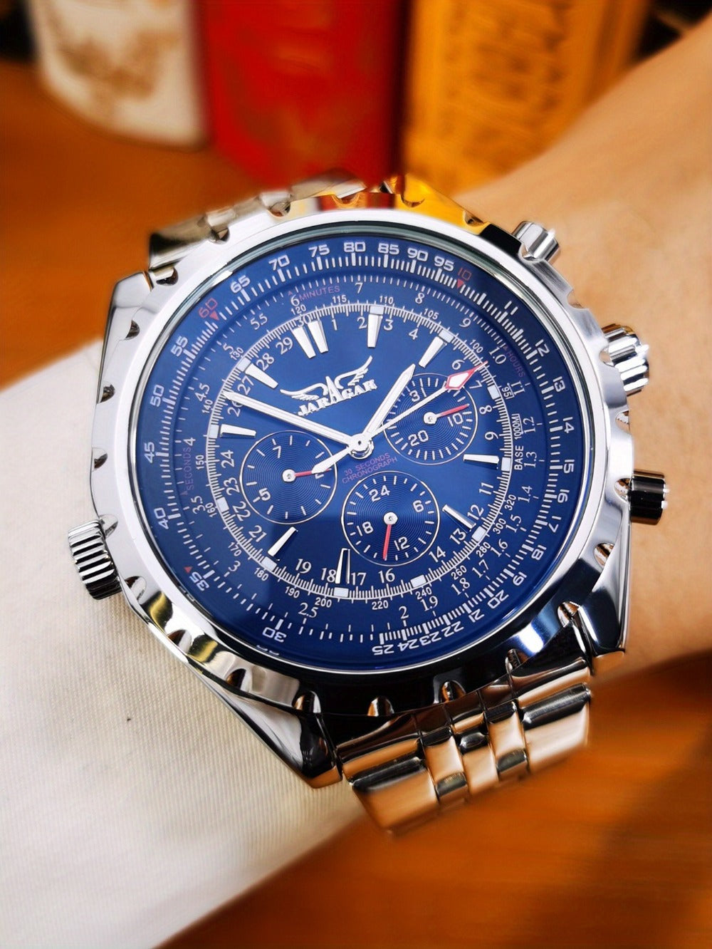 Men's Watch - 's Pilot Automatic Mechanical Multifunctional Sub-Dials, Week & 24H - product detail view 18