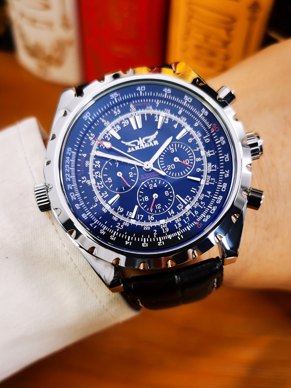 Men's Watch - 's Pilot Automatic Mechanical Multifunctional Sub-Dials, Week & 24H - product detail view 19