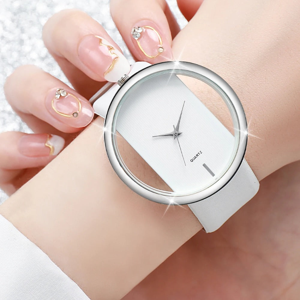 Women's Watch - 's Set 2 Pieces Elegant Fashion Analog Wristwatch Ladies Trendy Casual - product detail view 6