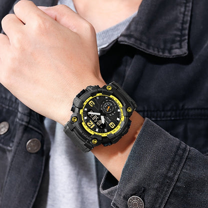 Men's Watch - 's Sports Digital Dual Display TPU Strap Fashion Analog Digital Wristwatch - product detail view 13