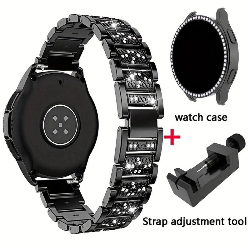 Women's Watch - Samsung Galaxy Band Rhinestone Set Full Crystal Bling Strap with Single - product detail view 4