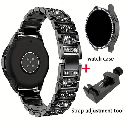 Women's Watch - Samsung Galaxy Band Rhinestone Set Full Crystal Bling Strap with Single - product detail view 4