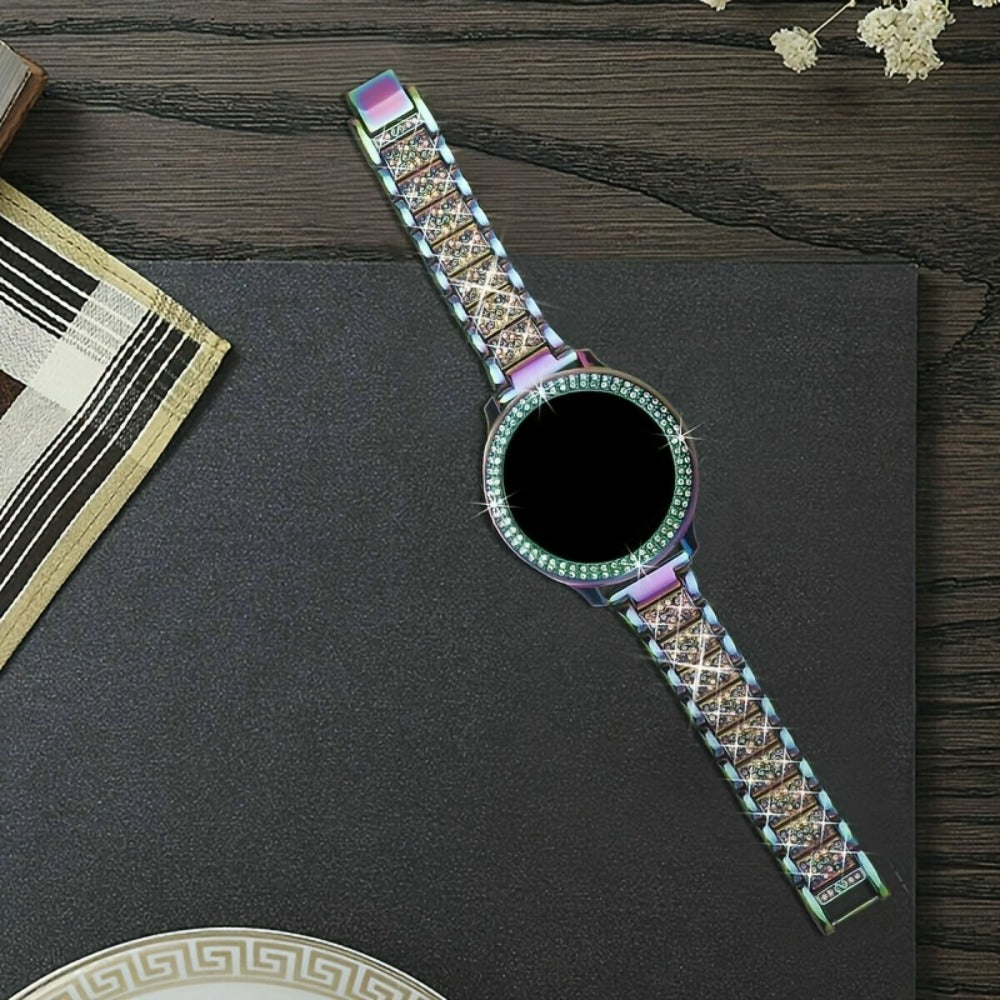 Women's Watch - Samsung Galaxy Band Rhinestone Set Full Crystal Bling Strap with Single - product detail view 5