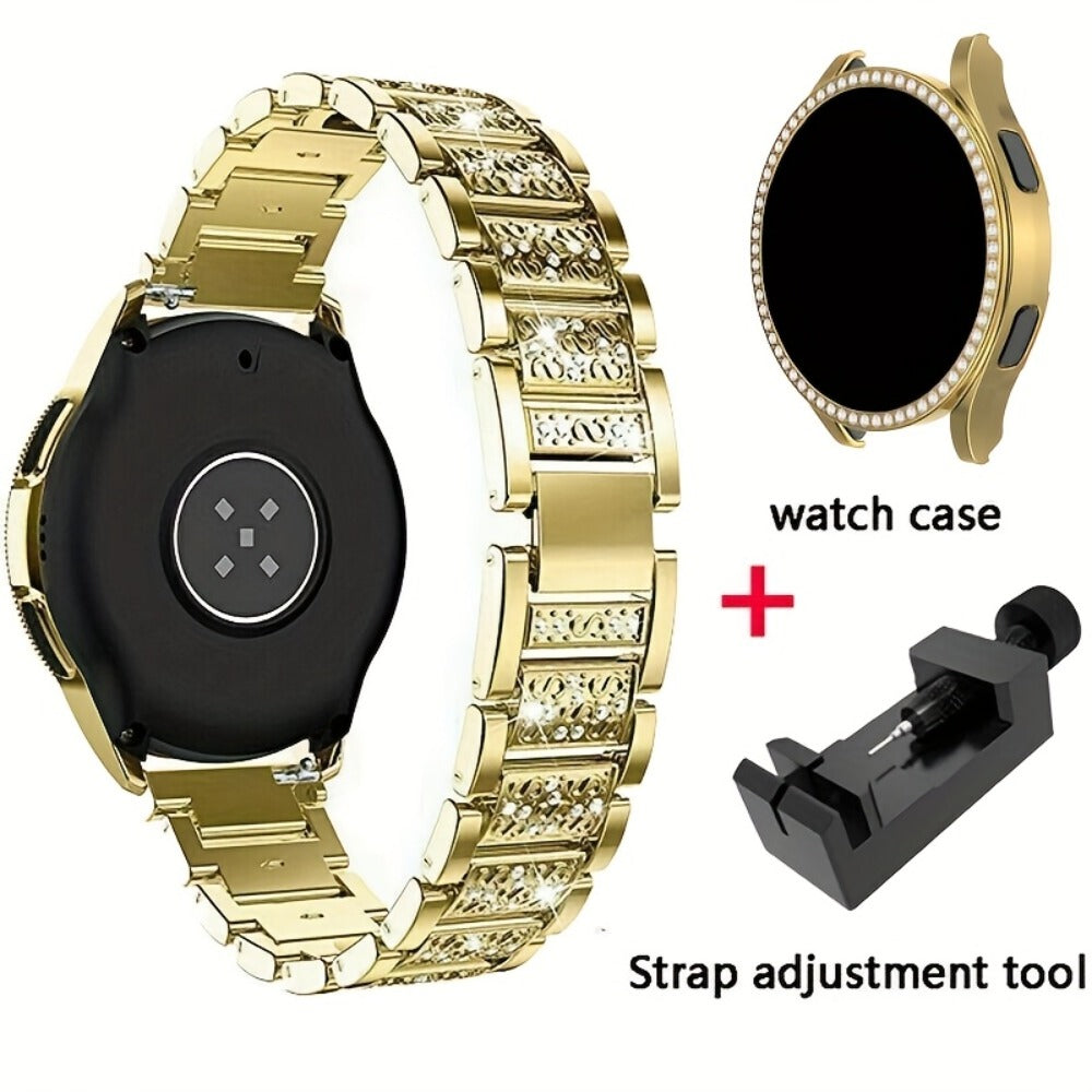 Women's Watch - Samsung Galaxy Band Rhinestone Set Full Crystal Bling Strap with Single - product detail view 8