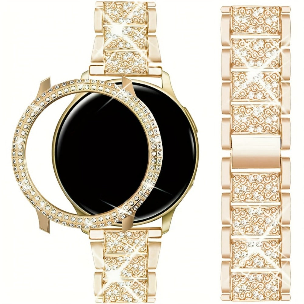 Women's Watch - Samsung Galaxy Band Rhinestone Set Full Crystal Bling Strap with Single - product detail view 9