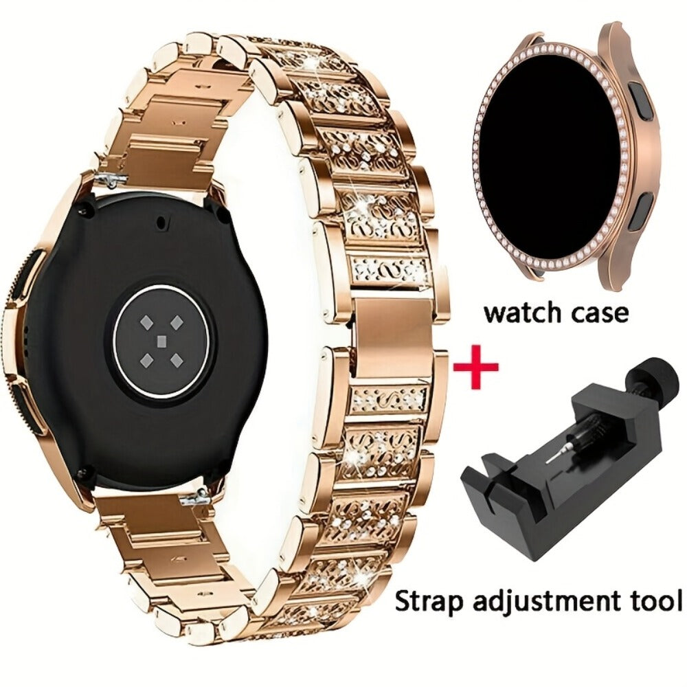 Women's Watch - Samsung Galaxy Band Rhinestone Set Full Crystal Bling Strap with Single - product detail view 12