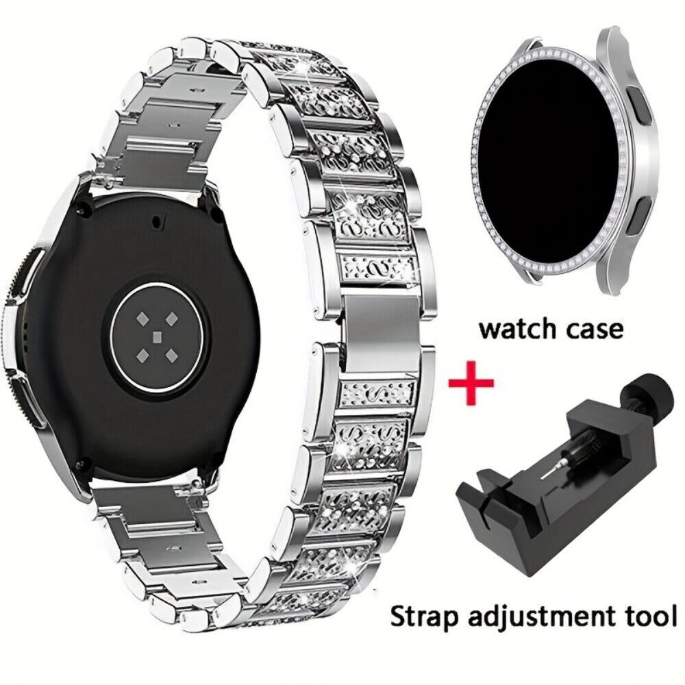 Women's Watch - Samsung Galaxy Band Rhinestone Set Full Crystal Bling Strap with Single - product detail view 13