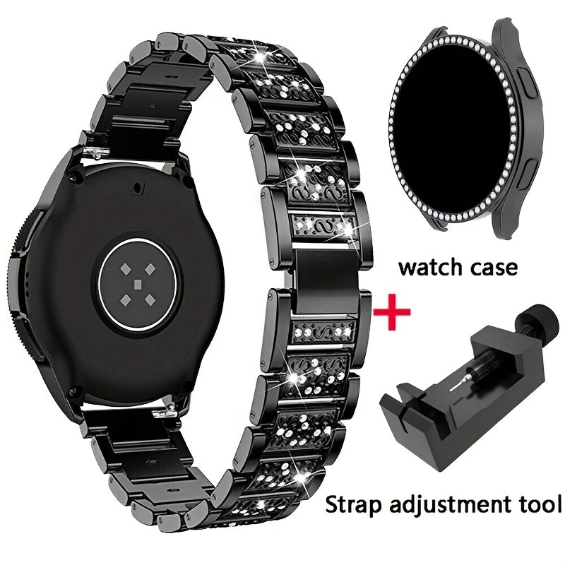 Women's Watch - Samsung Galaxy Band Rhinestone Set Full Crystal Bling Strap with Single - product detail view 22