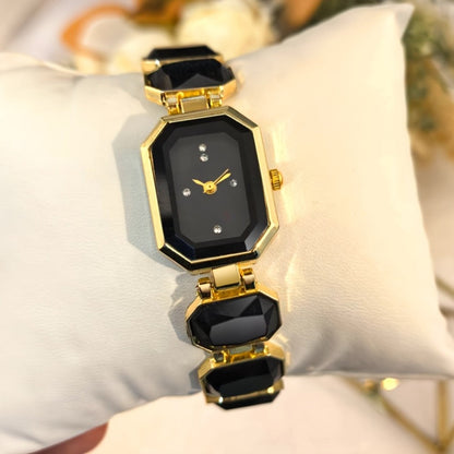 Women's Watch - Square Rhinestone & Jewelry Set for 5pcs - Light Luxury Alloy Chain - product detail view 10
