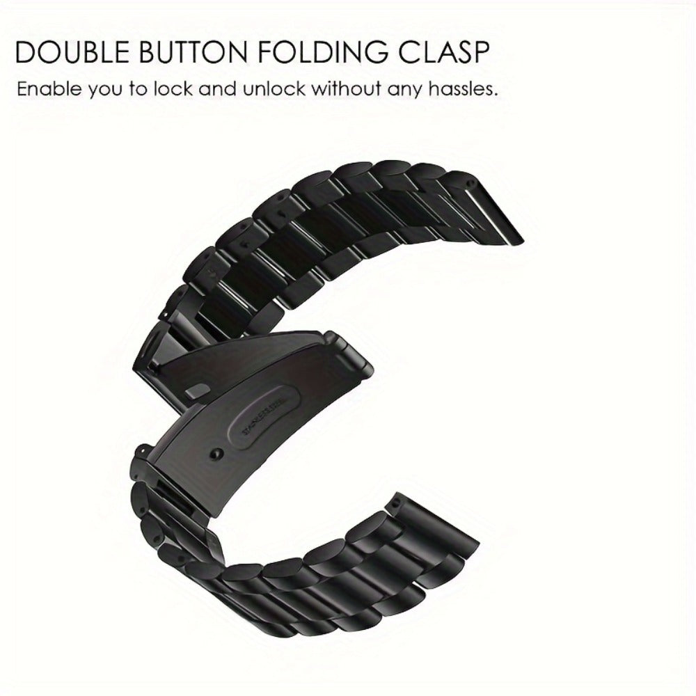 Men's Watch - Stainless Steel Band Quick Release Metal Link Bracelet Strap with - product detail view 10