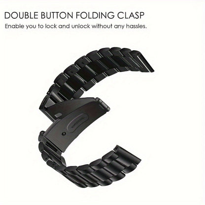 Men's Watch - Stainless Steel Band Quick Release Metal Link Bracelet Strap with - product detail view 10