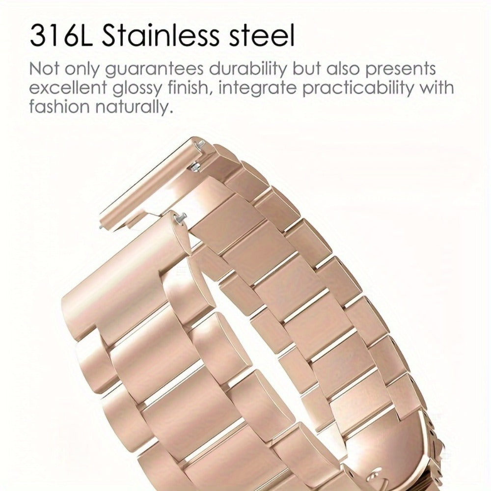 Men's Watch - Stainless Steel Band Quick Release Metal Link Bracelet Strap with - product detail view 16