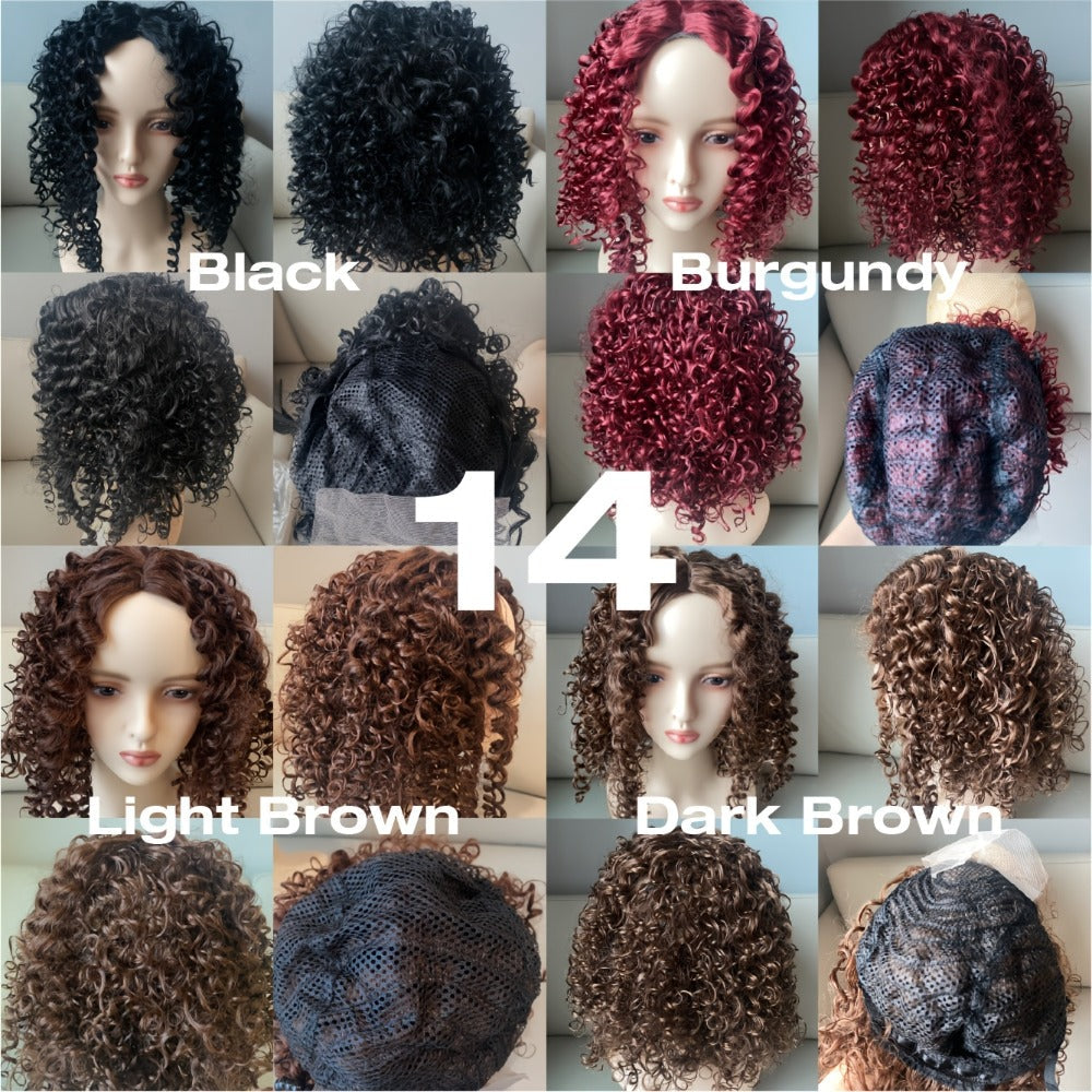 Women's Wig - Deep Wave | Pre-Styled Hairline, Fluffy Thick Natural Look, Comfortable - product detail view 12