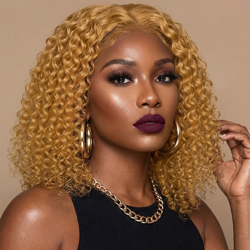 Women's Wig - Deep Wave | Pre-Styled Hairline, Fluffy Thick Natural Look, Comfortable - product detail view 16