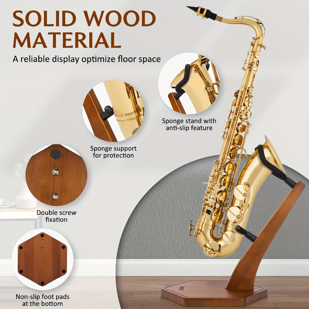 Saxophone Stand, STRICH, FH-4, Solid for Holding And Displaying Saxophones detail image - detail view 10