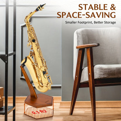 Saxophone Stand, STRICH, FH-4, Solid for Holding And Displaying Saxophones detail image - detail view 12