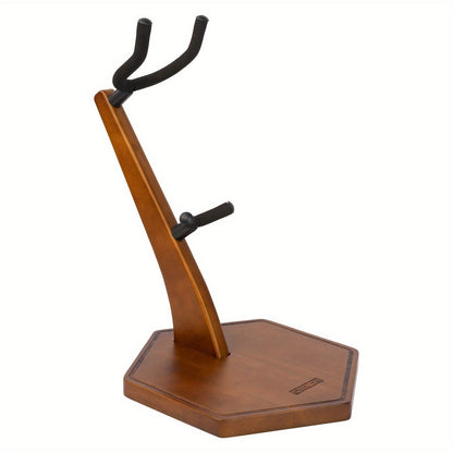 Saxophone Stand shown in the Walnut option