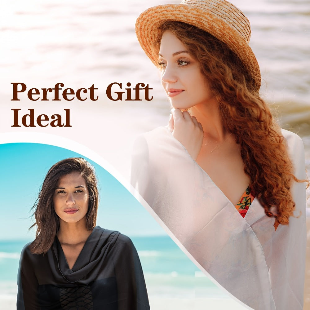 Scarf for Women - Chiffon Hijab 20 Pack Soft Lightweight Long Head Wrap for Muslim - 20 - product detail view 4