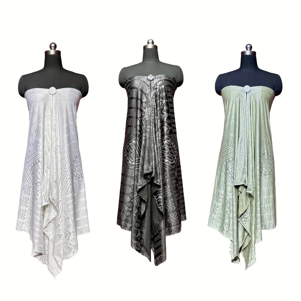 Scarf for Women - Milk Fiber Shawl 3pcs Set for - Soft Stretchy Warm Windproof with Gift - product detail view 4
