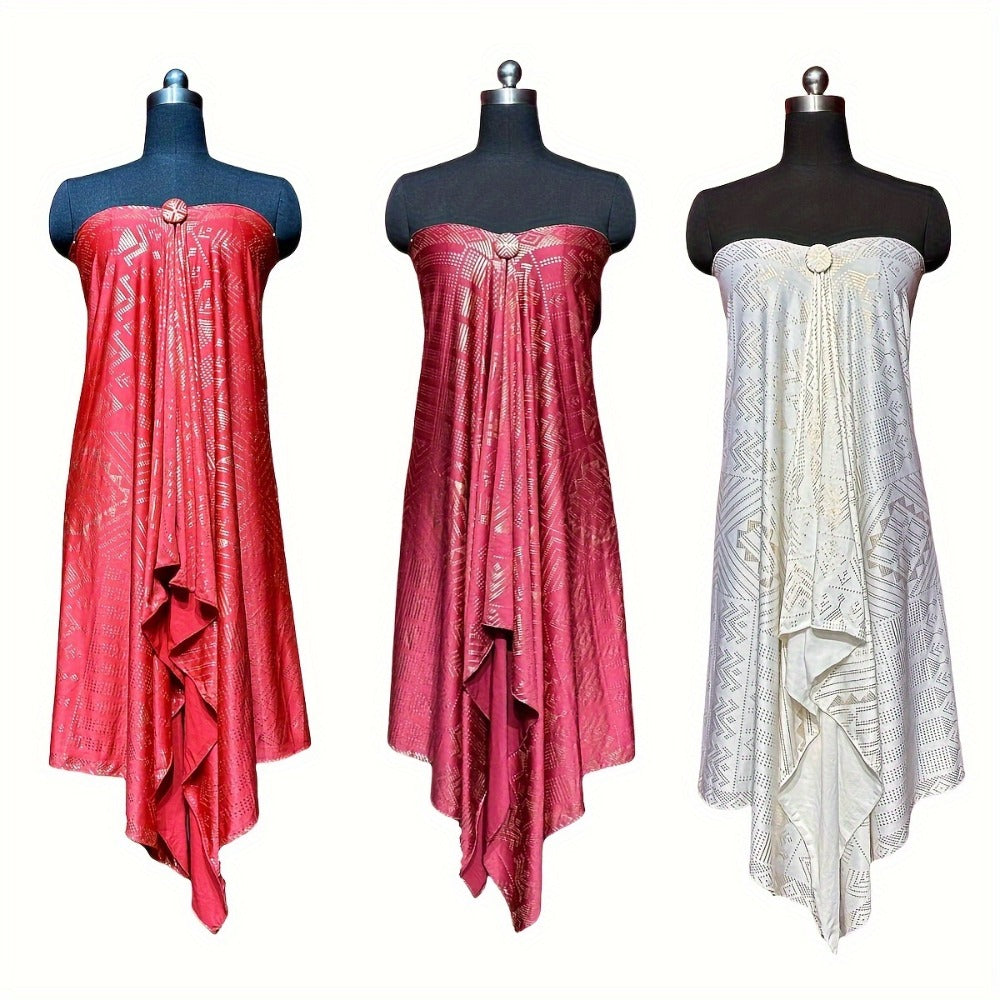Scarf for Women - Milk Fiber Shawl 3pcs Set for - Soft Stretchy Warm Windproof with Gift - product detail view 7