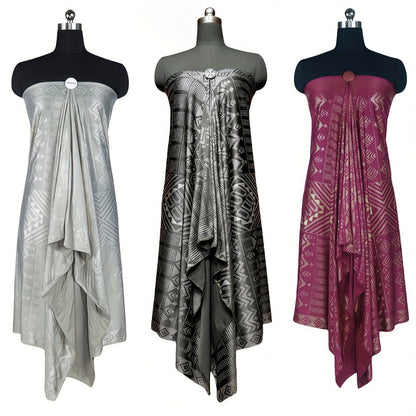 Scarf for Women - Milk Fiber Shawl 3pcs Set for - Soft Stretchy Warm Windproof with Gift - product detail view 8