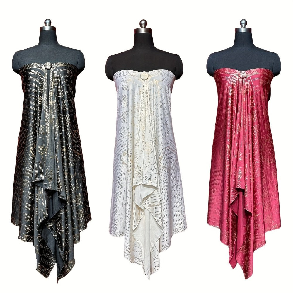 Scarf for Women - Milk Fiber Shawl 3pcs Set for - Soft Stretchy Warm Windproof with Gift - product detail view 14