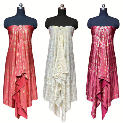 Scarf for Women - Milk Fiber Shawl 3pcs Set for - Soft Stretchy Warm Windproof with Gift - product detail view 19
