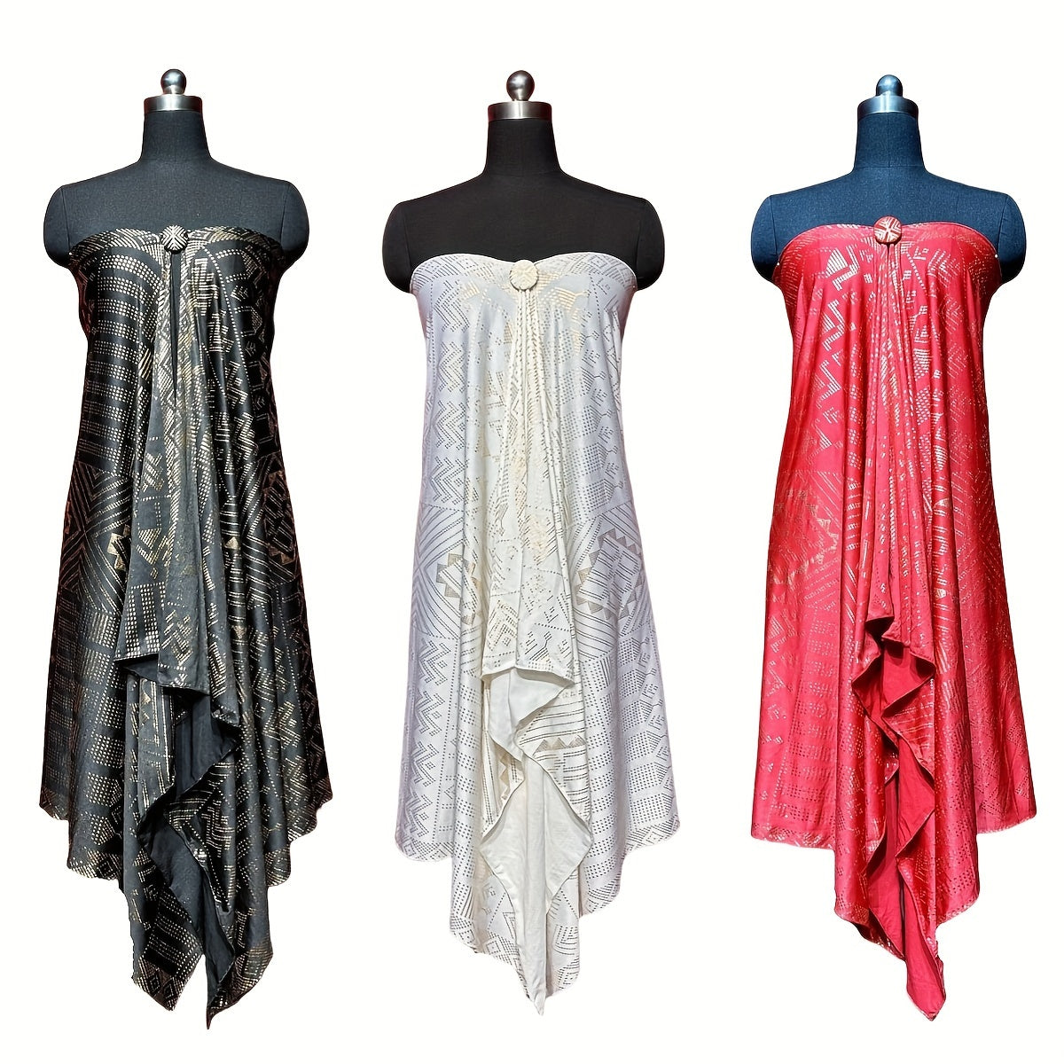 Scarf for Women - Milk Fiber Shawl 3pcs Set for - Soft Stretchy Warm Windproof with Gift - product detail view 20