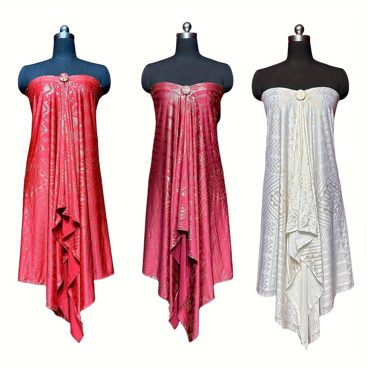 Scarf for Women - Milk Fiber Shawl 3pcs Set for - Soft Stretchy Warm Windproof with Gift - product detail view 22