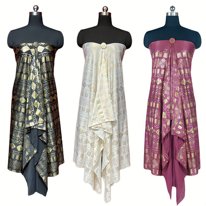 Scarf for Women - Milk Fiber Shawl 3pcs Set for - Soft Stretchy Warm Windproof with Gift - product detail view 23