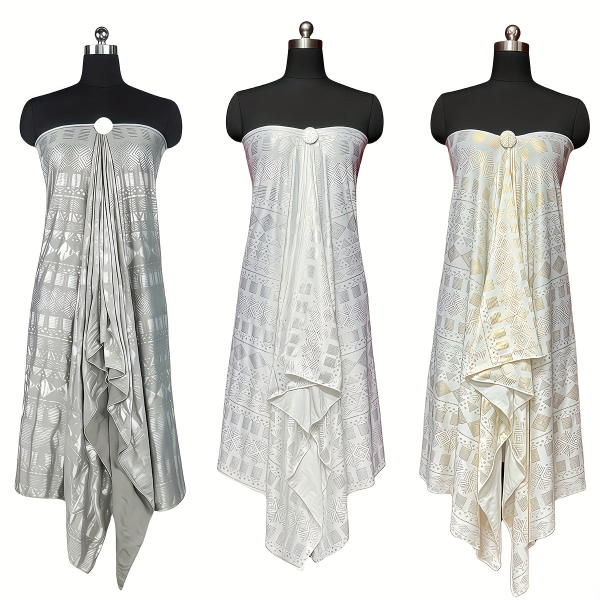 Scarf for Women - Milk Fiber Shawl 3pcs Set for - Soft Stretchy Warm Windproof with Gift - product detail view 24