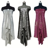Gray - Black Silvery - Wine Red