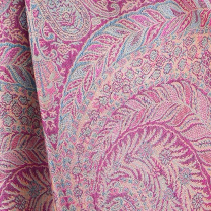 Scarf for Women - Pashmina Shawl for Thick Paisley Phoenix Tail Pattern Warm Wrap Large Soft - product detail view 18