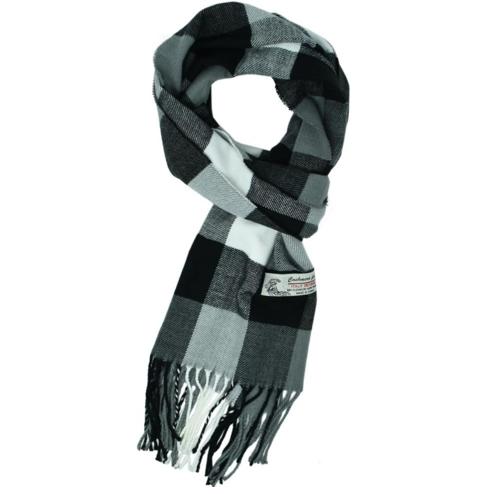 Scarf for Women - Plaid for Men Scottish Stewart Tartan Cashmere Feel 72"x12", Soft Warm - product detail view 8