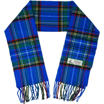 Scarf for Women - Plaid for Men Scottish Stewart Tartan Cashmere Feel 72"x12", Soft Warm - product detail view 10