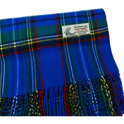 Scarf for Women - Plaid for Men Scottish Stewart Tartan Cashmere Feel 72"x12", Soft Warm - product detail view 12