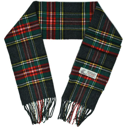 Scarf for Women - Plaid for Men Scottish Stewart Tartan Cashmere Feel 72"x12", Soft Warm - product detail view 13