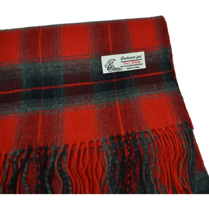 Scarf for Women - Plaid for Men Scottish Stewart Tartan Cashmere Feel 72"x12", Soft Warm - product detail view 33