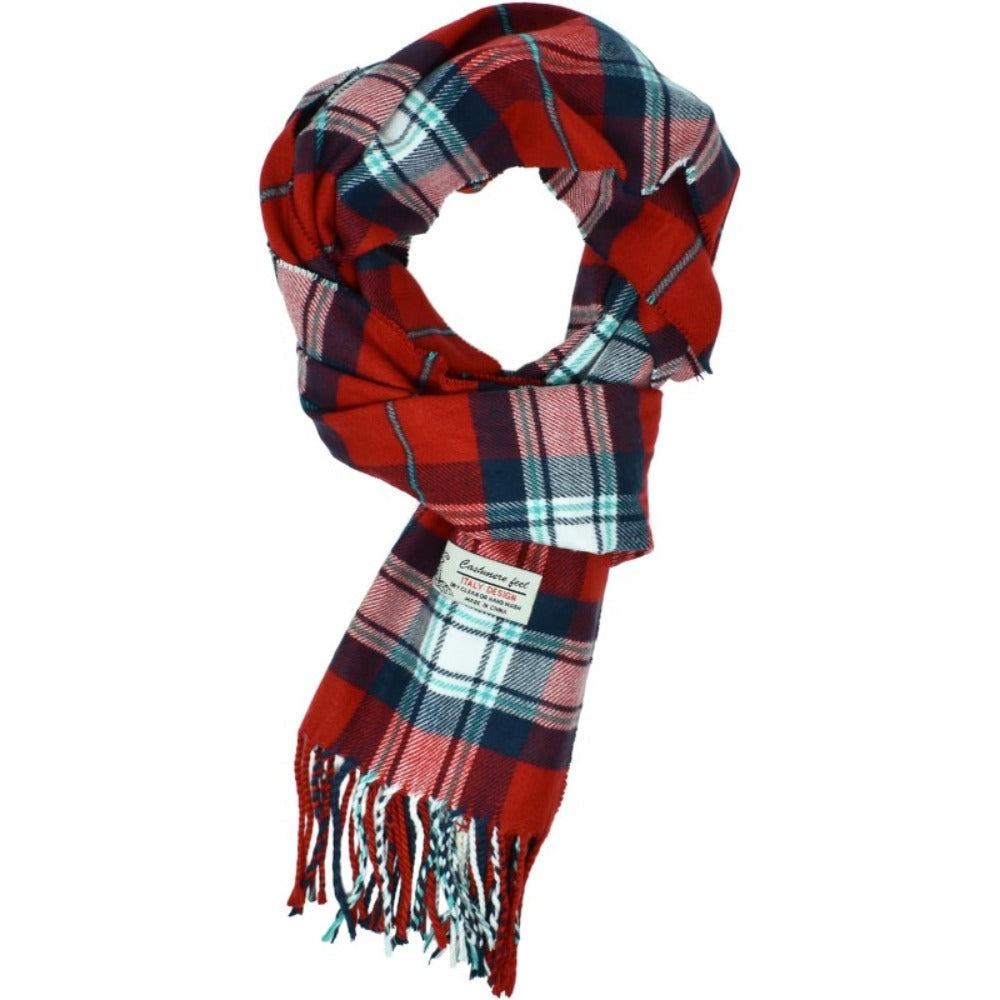 Scarf for Women - Plaid for Men Scottish Stewart Tartan Cashmere Feel 72"x12", Soft Warm - product detail view 35