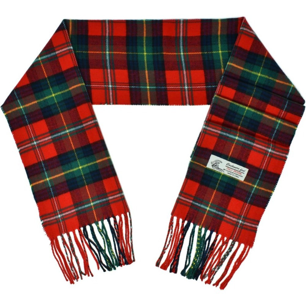 Scarf for Women - Plaid for Men Scottish Stewart Tartan Cashmere Feel 72"x12", Soft Warm - product detail view 37