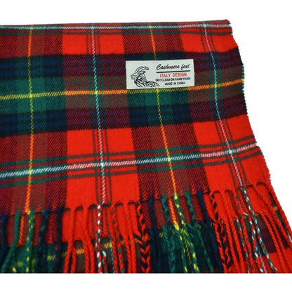 Scarf for Women - Plaid for Men Scottish Stewart Tartan Cashmere Feel 72"x12", Soft Warm - product detail view 39
