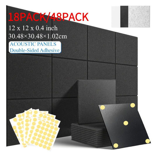 Self-Adhesive Acoustic Wall Panels shown in the main product view