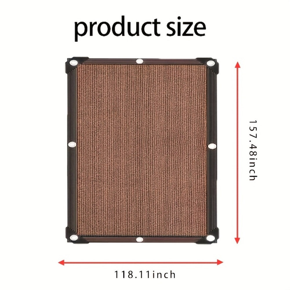 Shade Net shown in the Coffee Color, 78.74*118.11in option