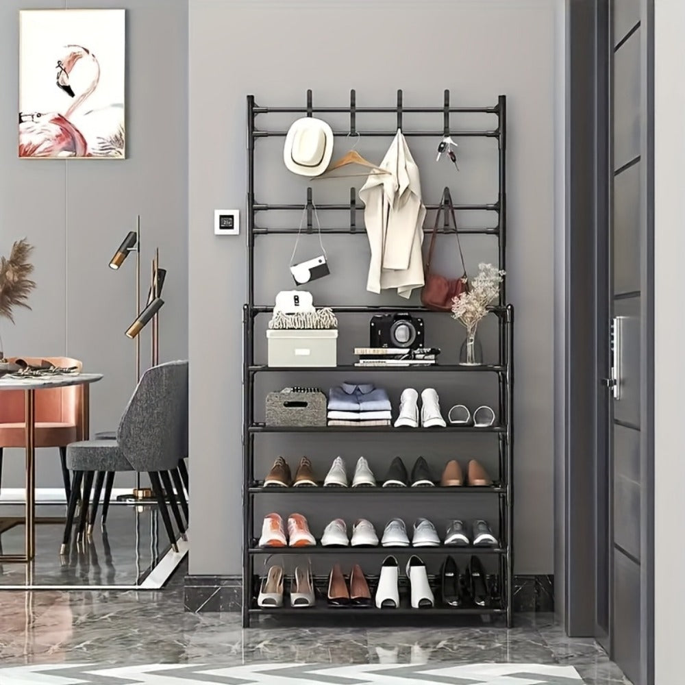 Shoe Rack, Entryway Shoe Organizer for Organized Everyday Storage detail image - detail view 10