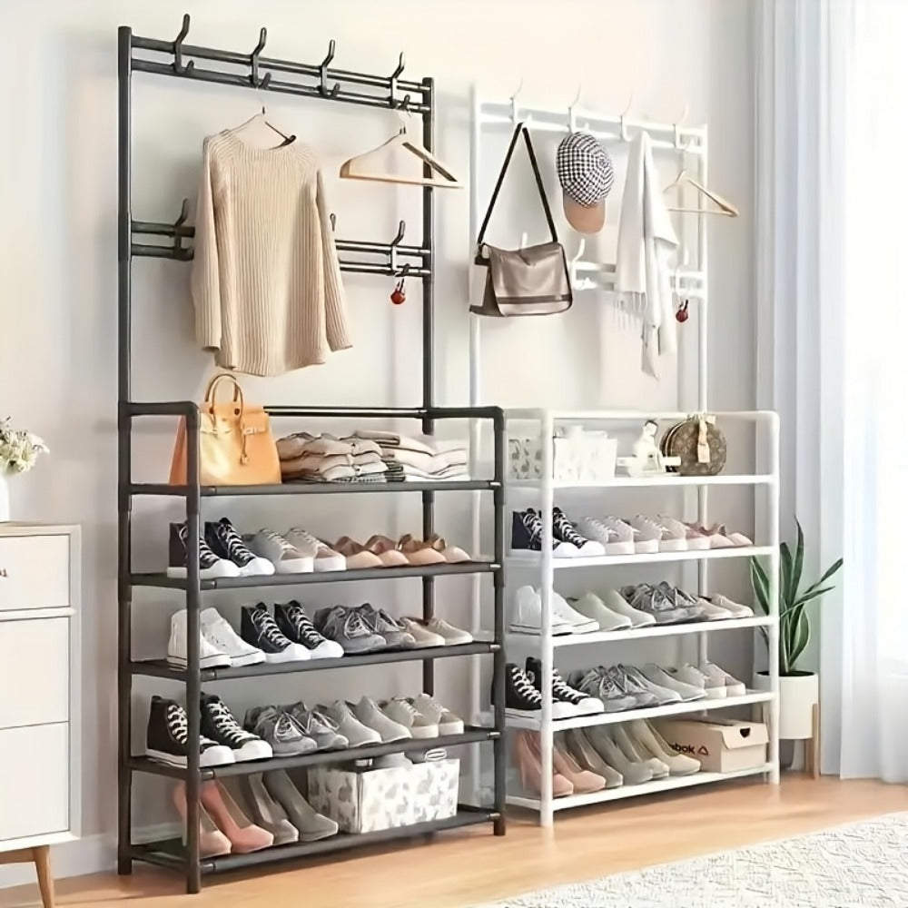 Shoe Rack, Entryway Shoe Organizer for Organized Everyday Storage detail image - detail view 12