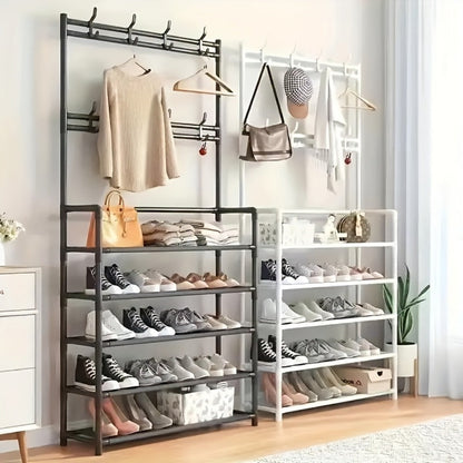Shoe Rack, Entryway Shoe Organizer for Organized Everyday Storage detail image - detail view 12